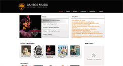 Desktop Screenshot of cantos.fr