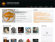 Tablet Screenshot of cantos.fr